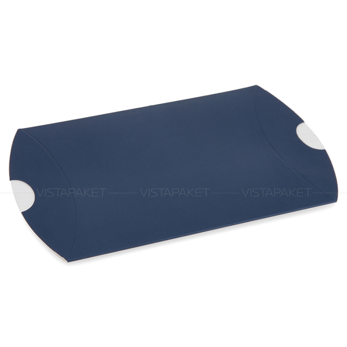 Коробка сувенірна пиріжок 12*10*3 см dark Blue