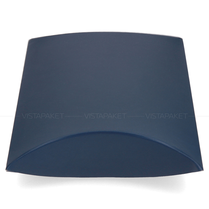 Коробка сувенірна пиріжок 12*10*3 см dark Blue