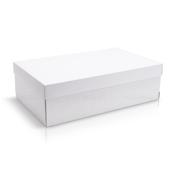 Коробка з гофрокартону біла