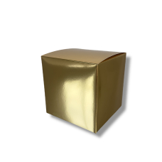 Коробка 15х15х15 см золота