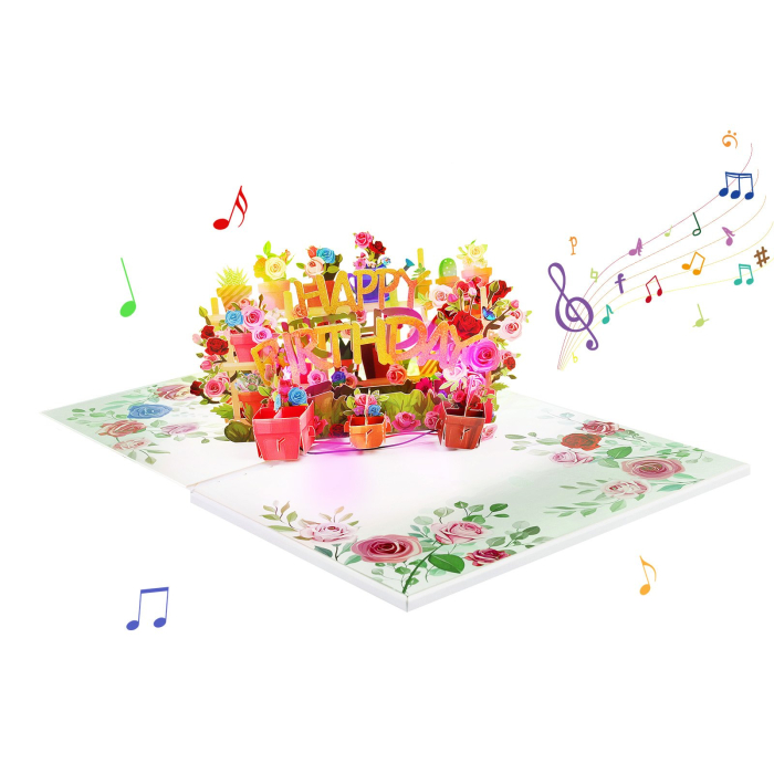 Музична листівка Flowers