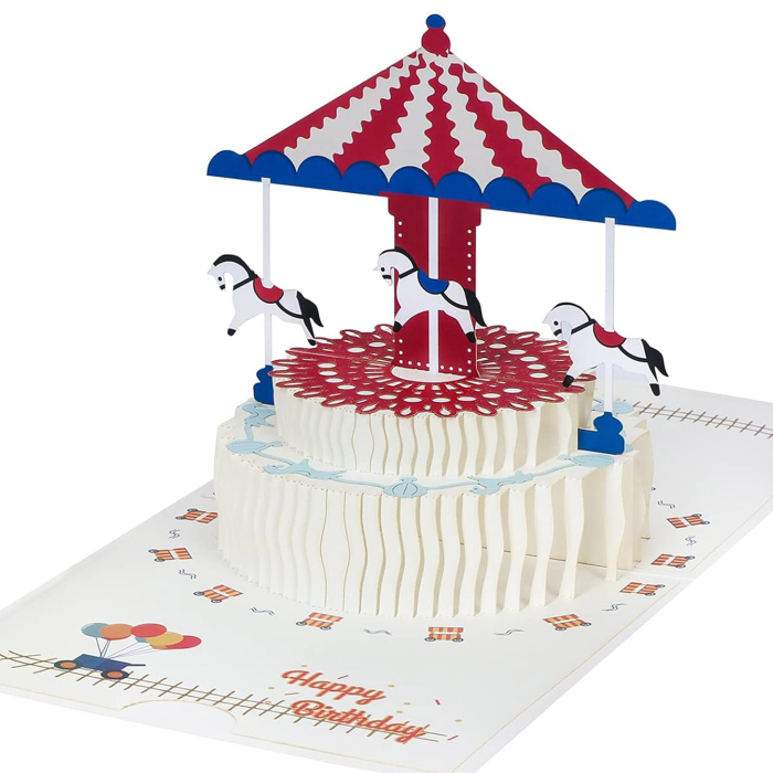 Музична листівка "Карусель"