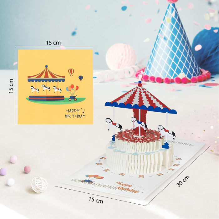 Музична листівка "Карусель"