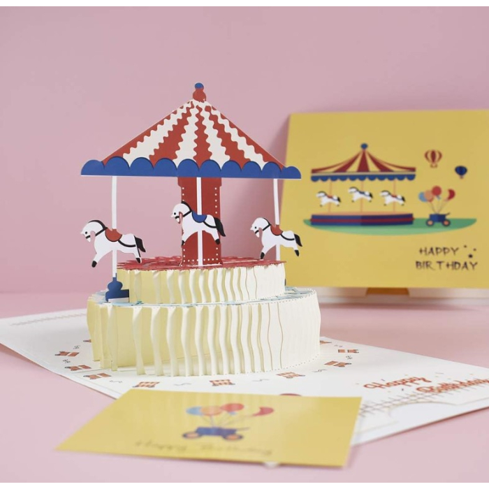 Музична листівка "Карусель"