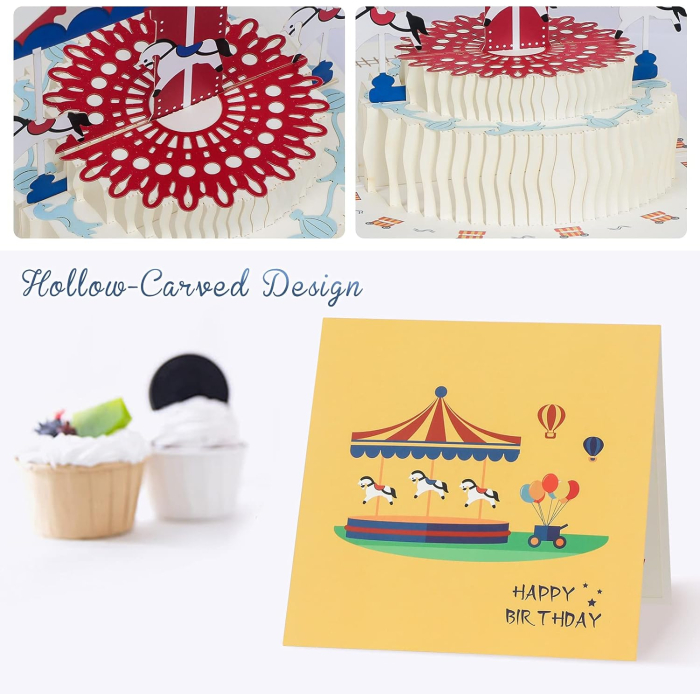 Музична листівка "Карусель"