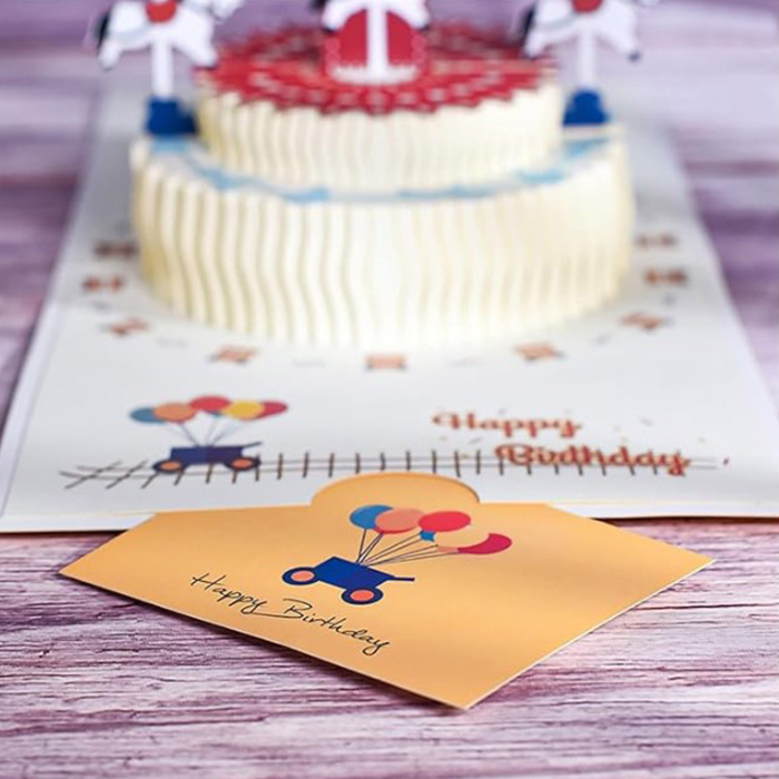 Музична листівка "Карусель"