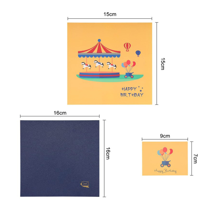 Музична листівка "Карусель"