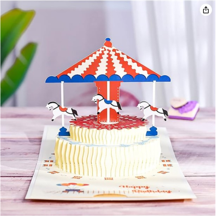 Музична листівка "Карусель"