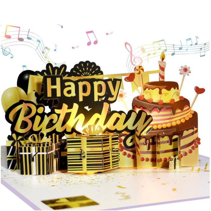 Музична листівка "Happy Birthday"