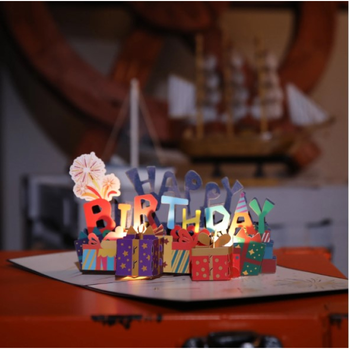 Музична листівка "Happy Birthday"