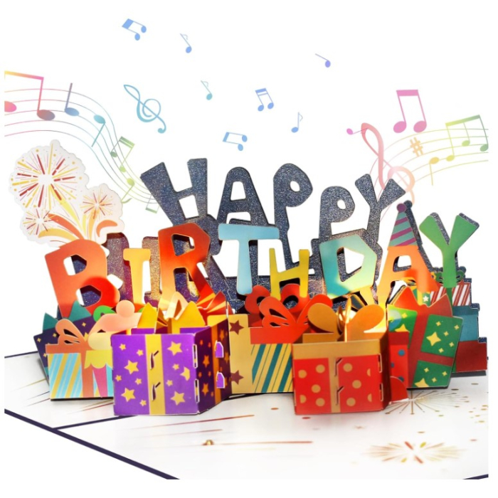 Музична листівка "Happy Birthday"