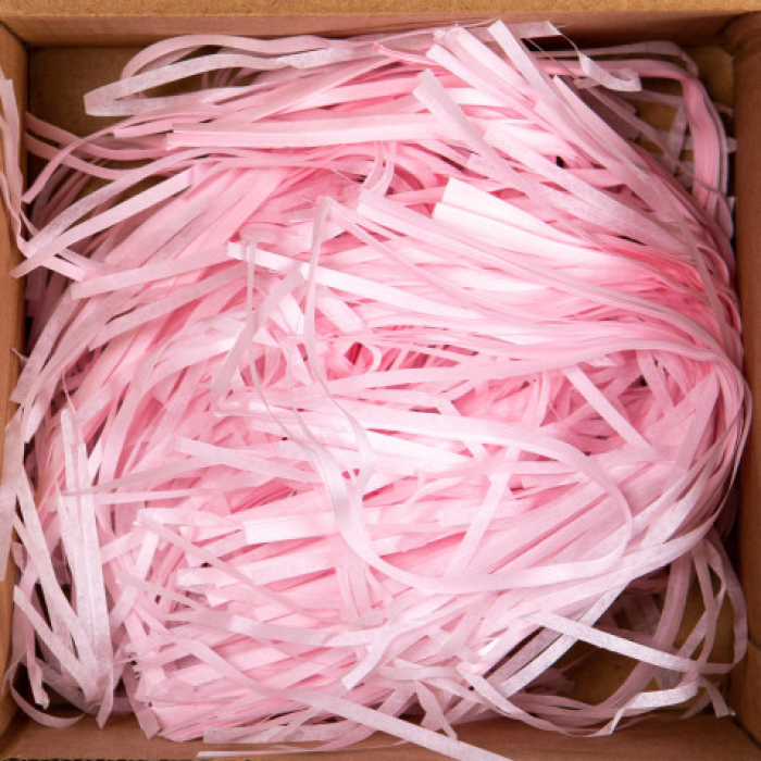 Наповнювач для коробок рожевий