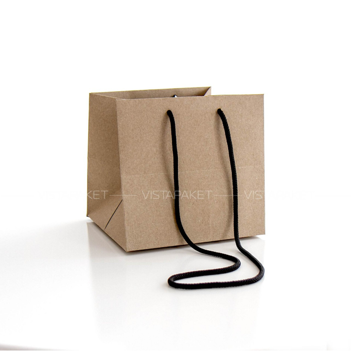 Пакет крафт картонний подарунковий для сувенірів