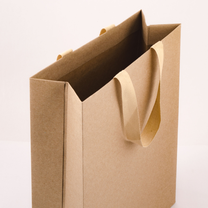 Пакет крафт картонний подарунковий для сувенірів