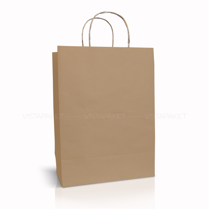 Пакет крафтовий подарунковий