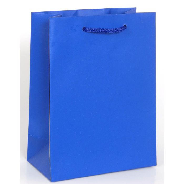 Пакет паперовий синій
