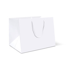 Пакет паперовий білий 30х30х29 см квадратний
