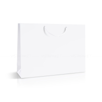 Пакет паперовий білий 40х30х12 см