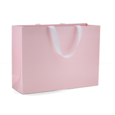 Пакет паперовий 45*33*15 см рожевий