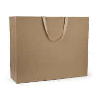 Пакет крафт-картон 60х48х18 см с лентой