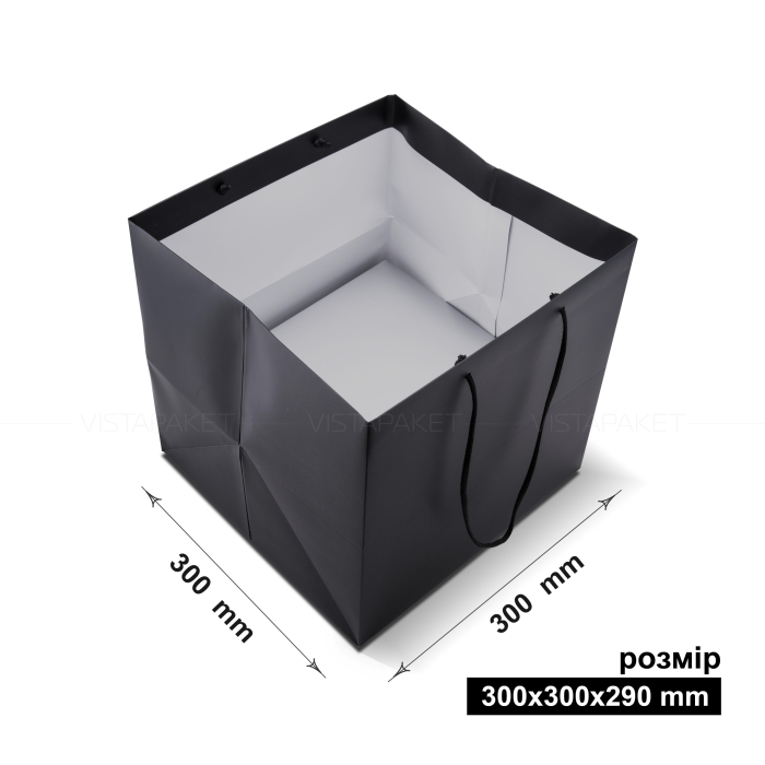 Пакет паперовий 30х30х29 см