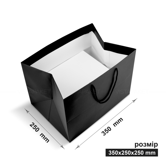 Пакет паперовий 35х25х25 см