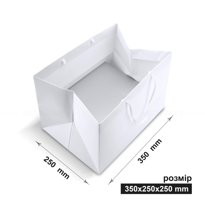 Пакет паперовий 35х25х25 см