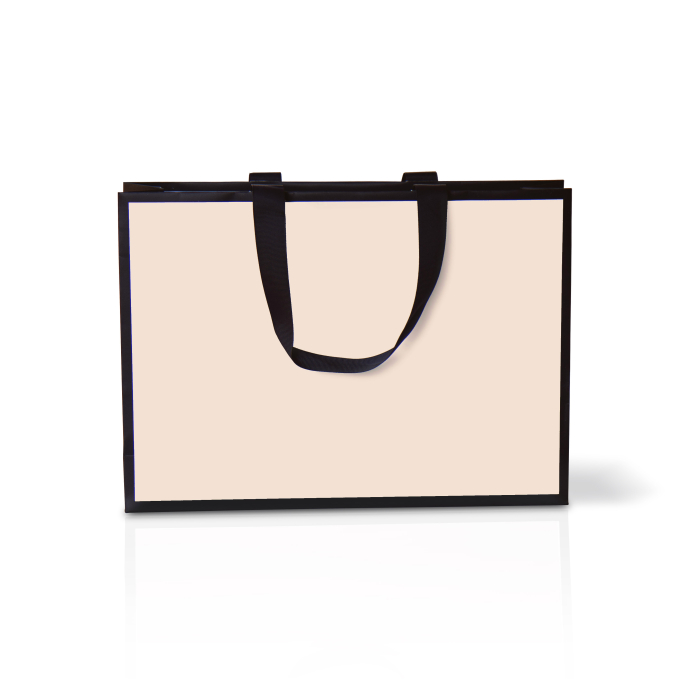 Пакет паперовий 35х25х9 см Beige