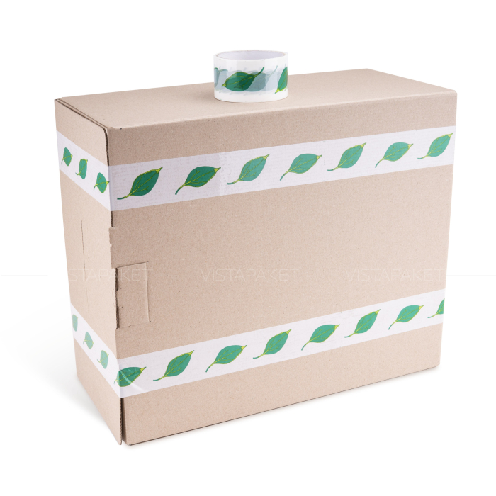 Скотч "Leaf" на білій основі